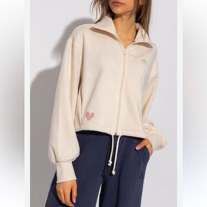 Adidas Light Tan Fleece Jacket